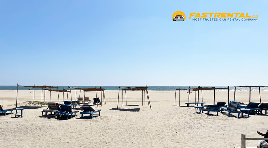 Less crowded beaches in south goa